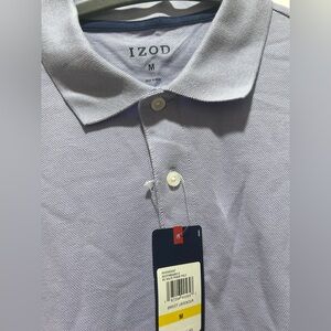Izod Purple Polo Shirt Soft Cotton Classic